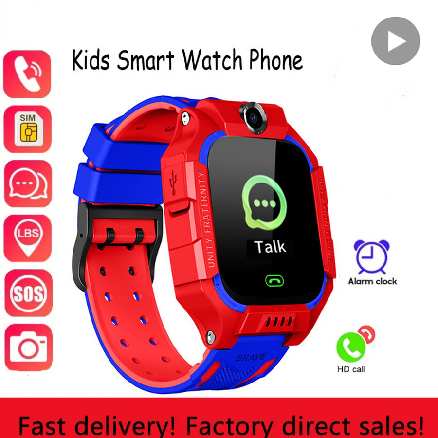 Smartwatch Digital Watches For Boys - Children Smart Watch Kids Waterproof Smartwatch