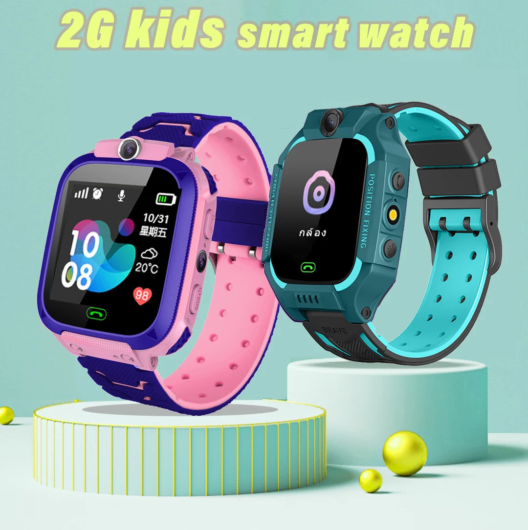 Smartwatch Watches Girls - Q12 Kids Smart Watch 2G SOS