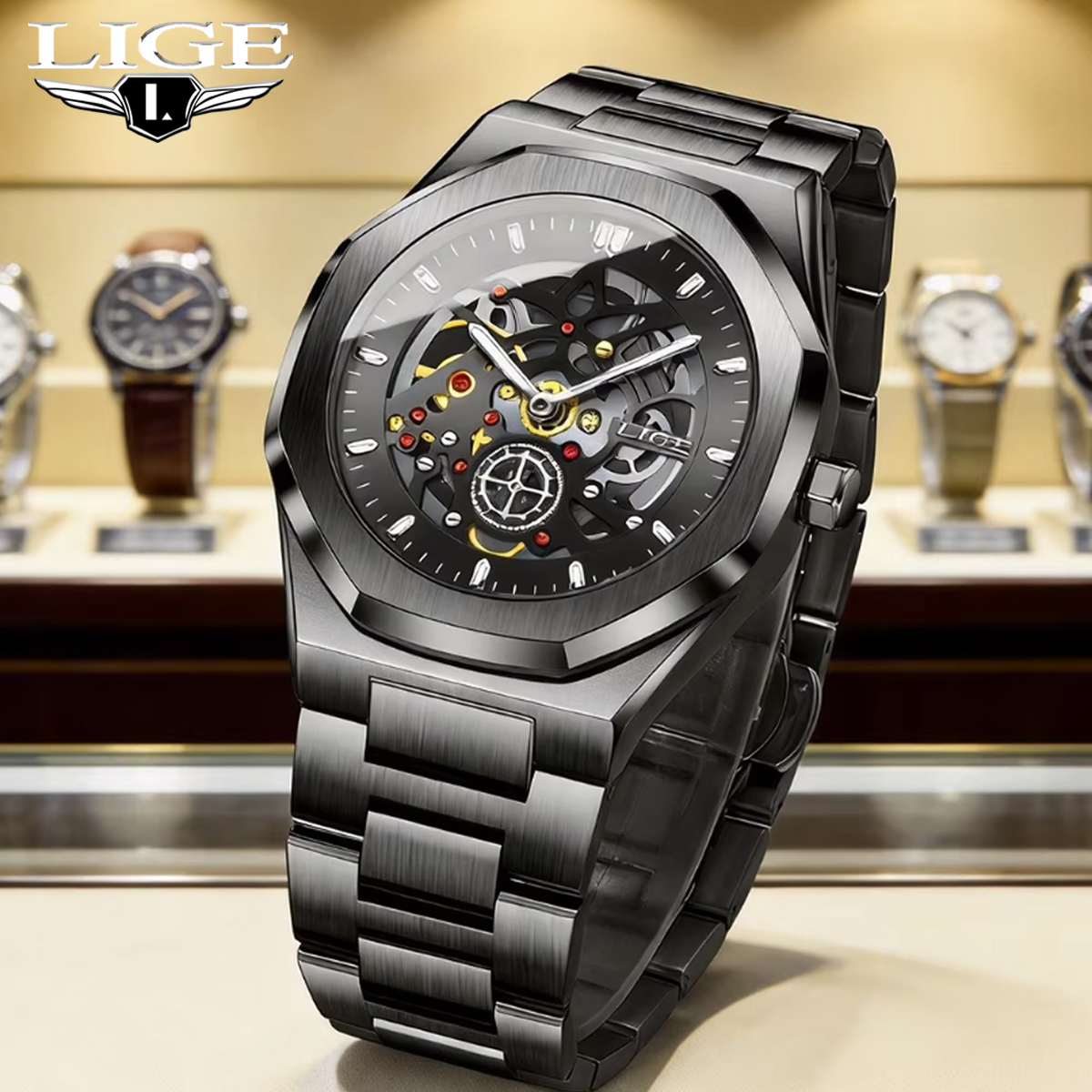 Smartwatch Watches Brands For Men - LIGE Fashion Mens Watches Top Brand