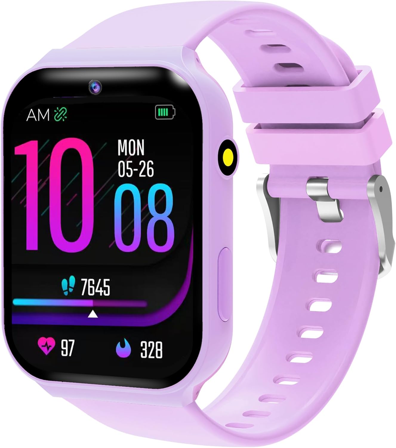 Smartwatch Digital Watches For Kid Boy With Alarm - Kids Smart Watch with 18 Games,