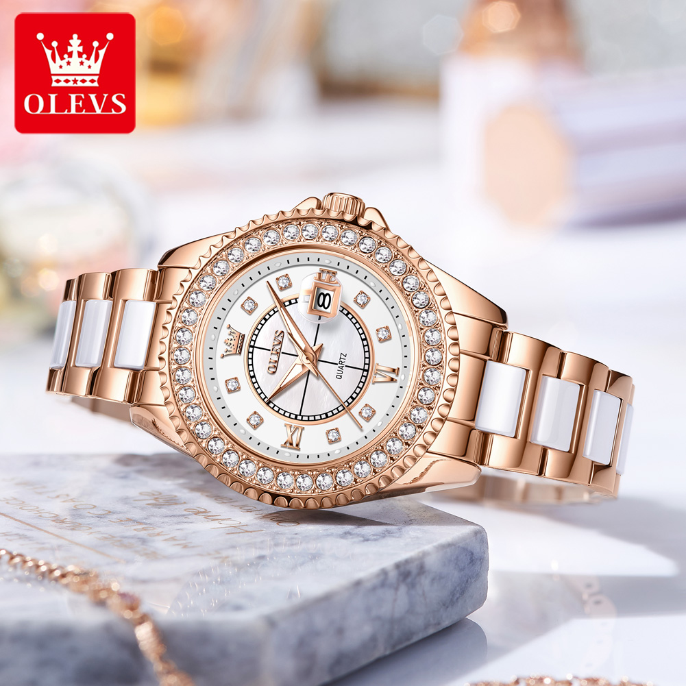 OLEVS 3685 Luxury Women's Watc - Watch Bezel Insert 评论和价格