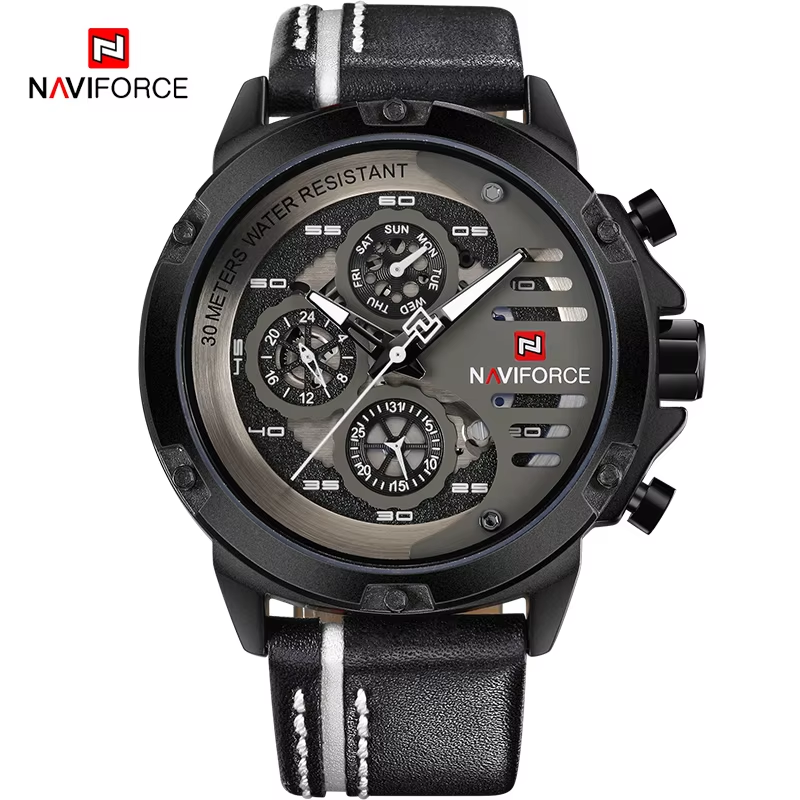 NAVIFORCE New Men's Sports Mil - Smartwatch Sports Watches For Men 评论和价格
