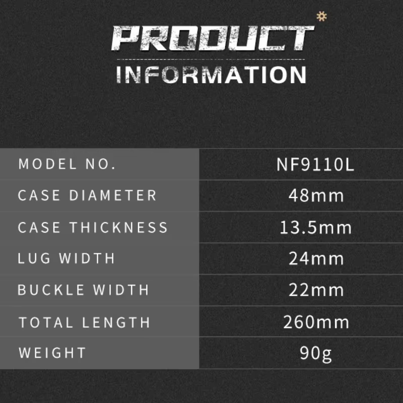 NAVIFORCE New Men's Sports Mil - Smartwatch Sports Watches For Men 评论和价格
