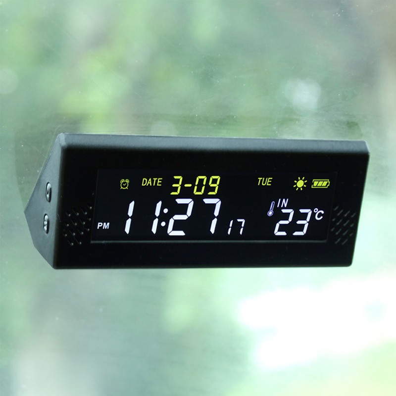 Solar Windshield Car Digital C - Solar Powered Watch 评论和价格