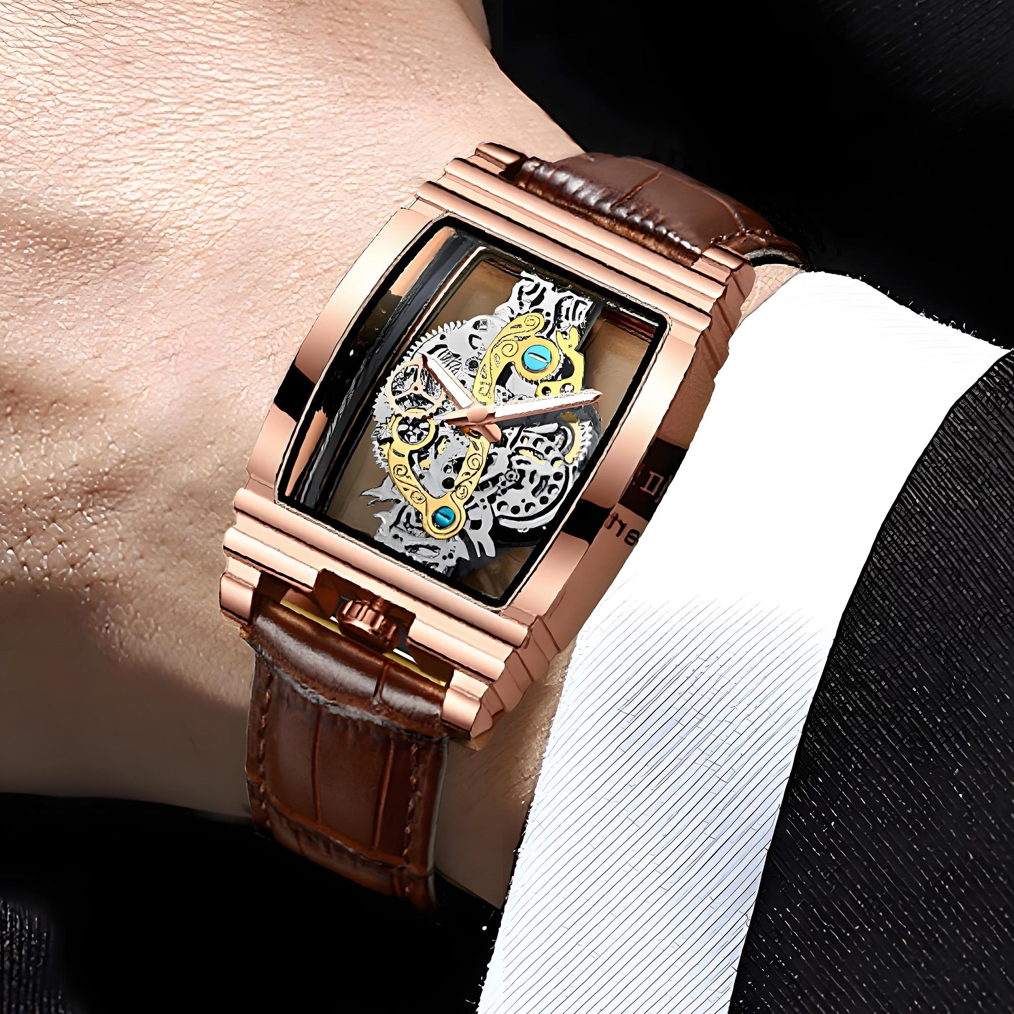 BINBOND Luxury quartz wristwat - Smartwatch Sports Watches For Men 评论和价格