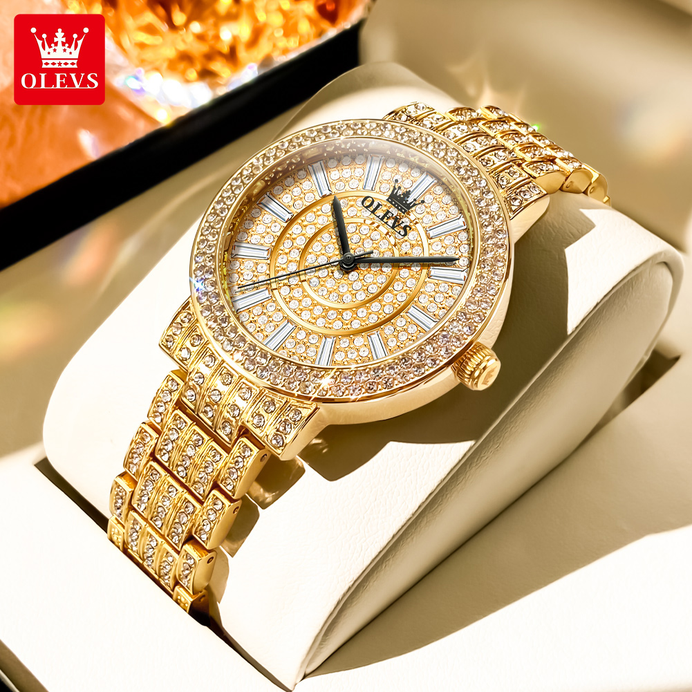 OLEVS 9904 Women Watchs Origin - Watch Bezel Insert 评论和价格