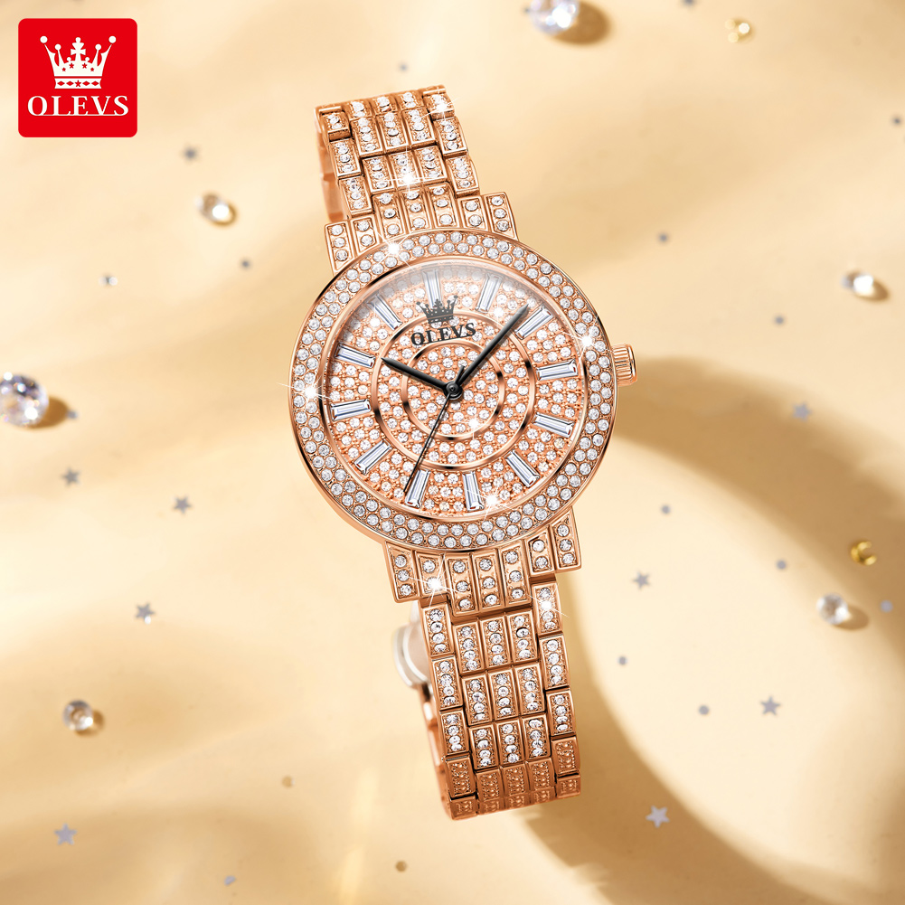 OLEVS 9904 Women Watchs Origin - Watch Bezel Insert 评论和价格
