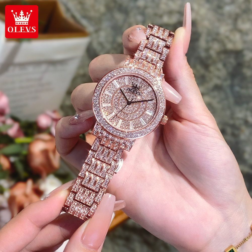 OLEVS 9904 Women Watchs Origin - Watch Bezel Insert 评论和价格