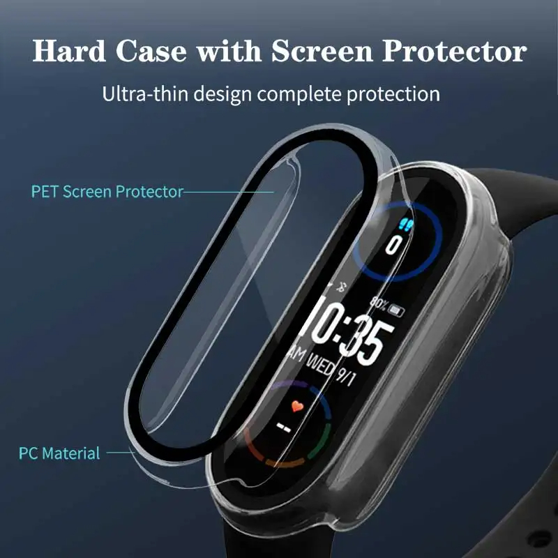Tempered Glass+PC Case For Xia - Smartwatch Watches Price 评论和价格