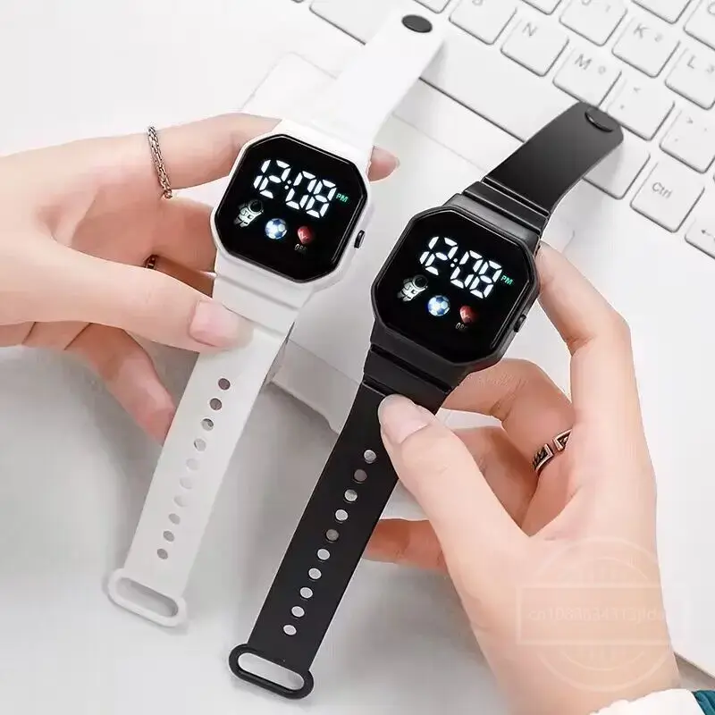 Kids Watches LED Digital Kids  - Smartwatch Digital Watches For Kid Boy With Alarm 评论和价格