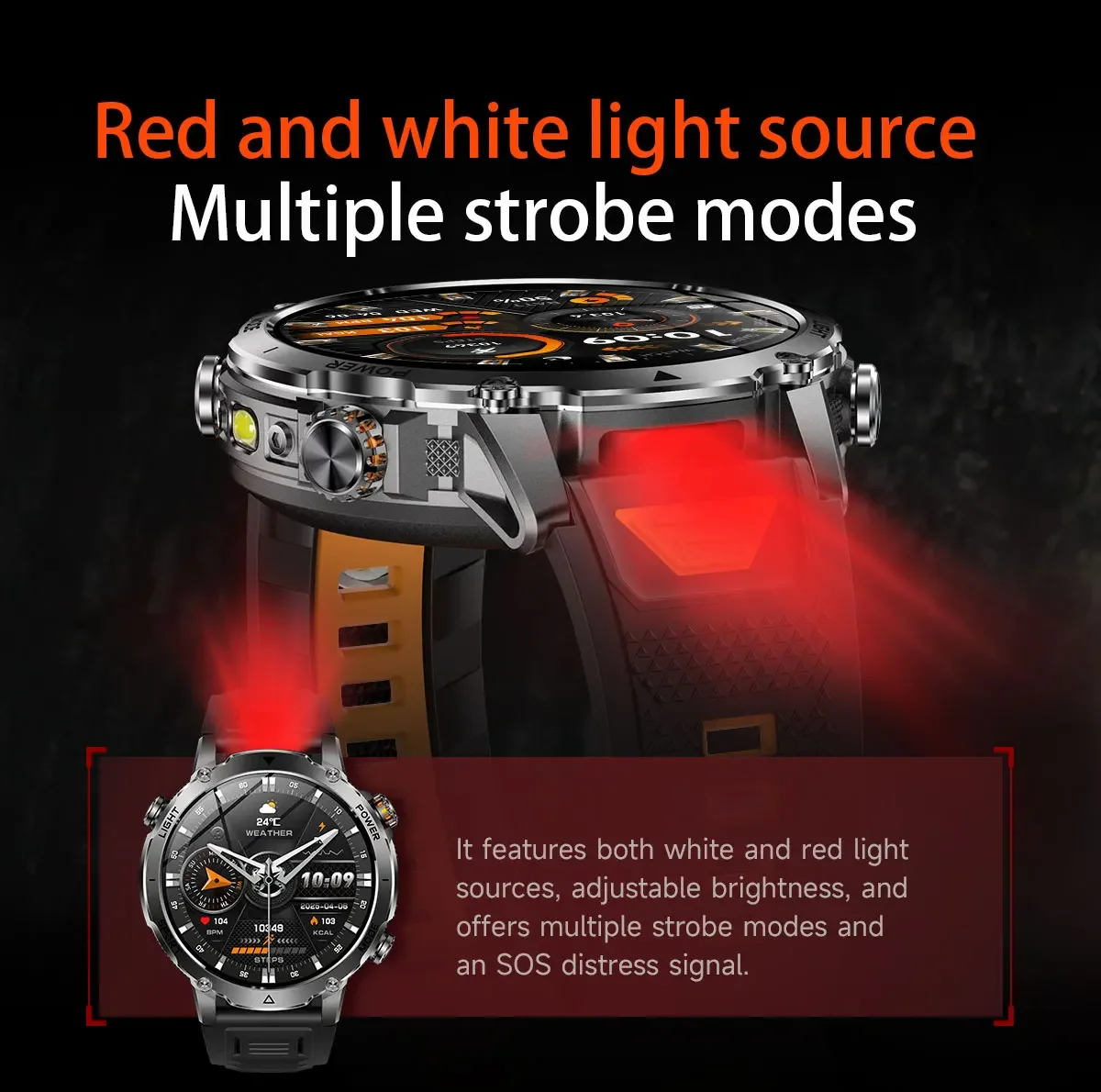 Brand+1400mAh Big Battery Smar - Smartwatch Watches Brands For Men 评论和价格