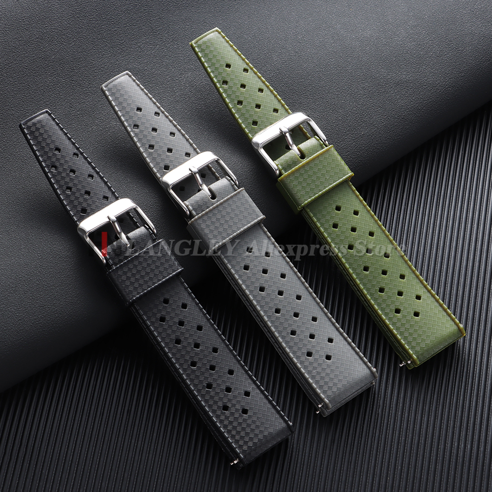 Tropical Silicone Watch Band Q - Citizen Watches Smartwatch 评论和价格