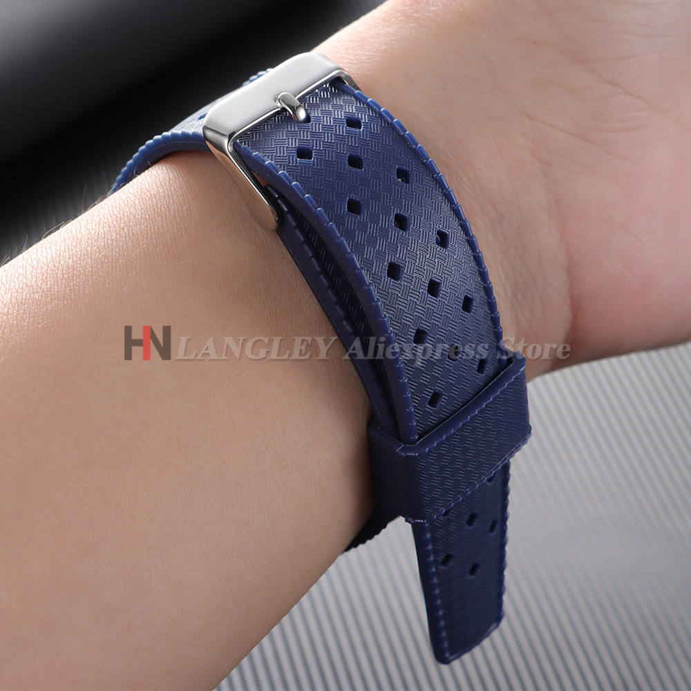 Tropical Silicone Watch Band Q - Citizen Watches Smartwatch 评论和价格