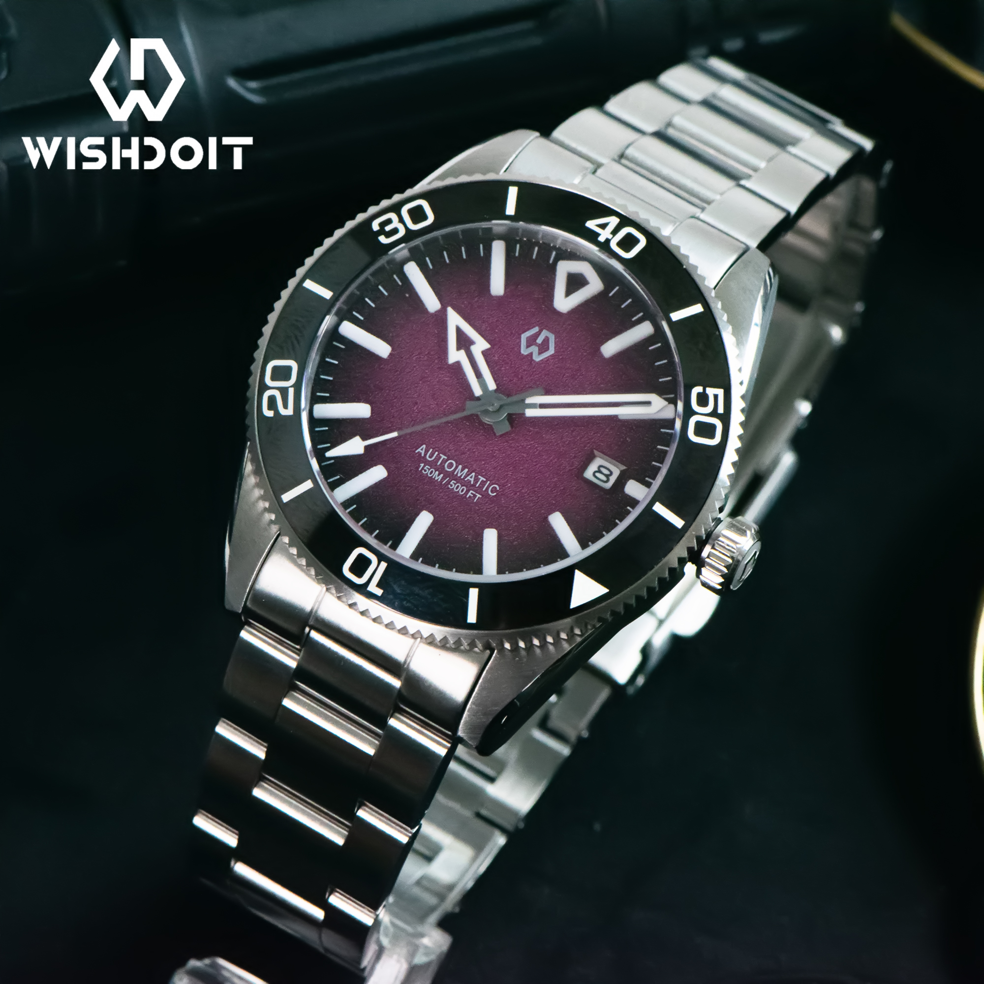 WSD9017 Men's Automatic Watch  - Watch Bezel Insert 评论和价格