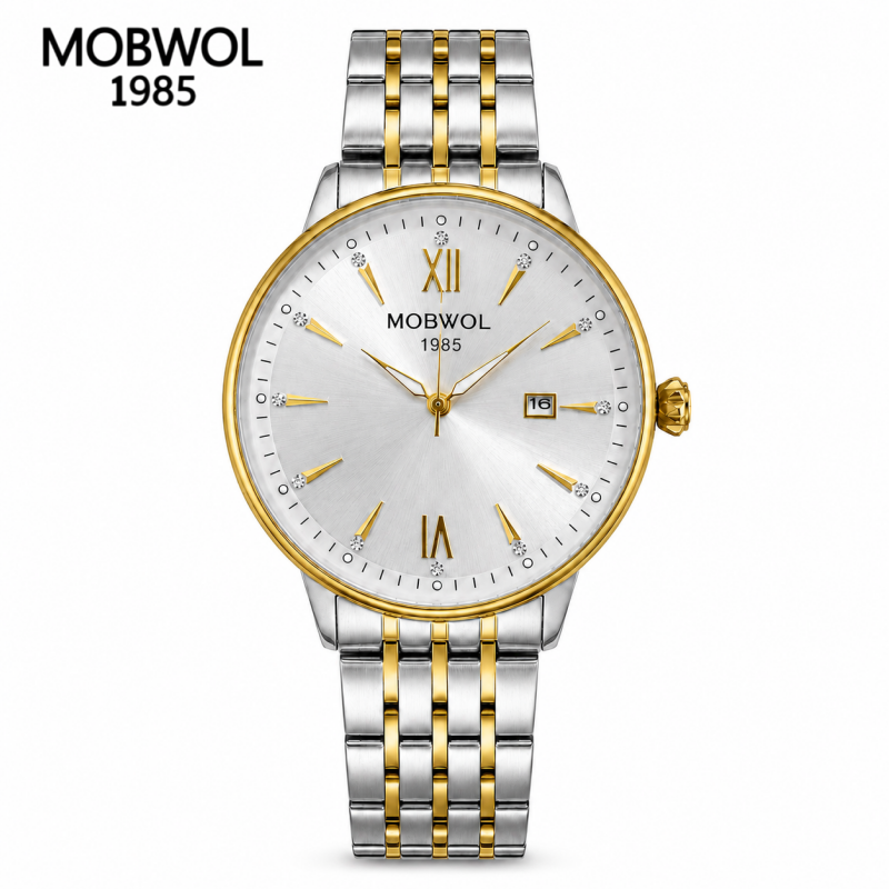 MOBWOL Fashion Luxury Business - Smartwatch Premium Watches For Men 评论和价格