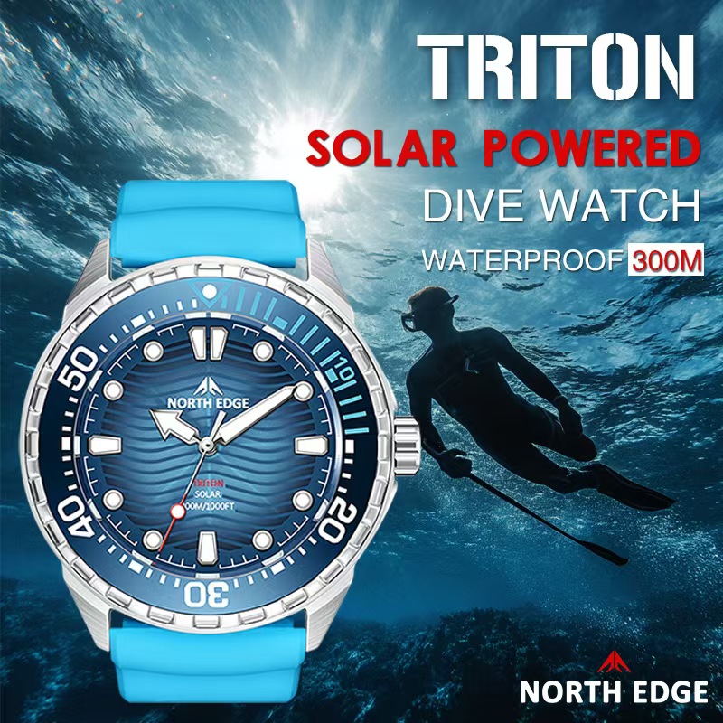 Stainless Steel Diving Watch S - Solar Powered Watch 评论和价格