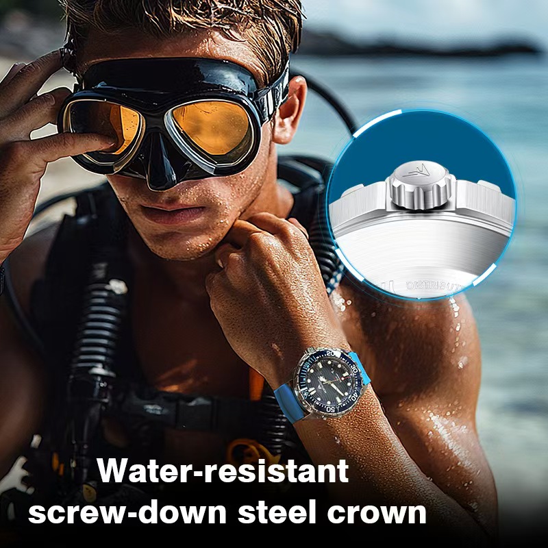 Stainless Steel Diving Watch S - Solar Powered Watch 评论和价格