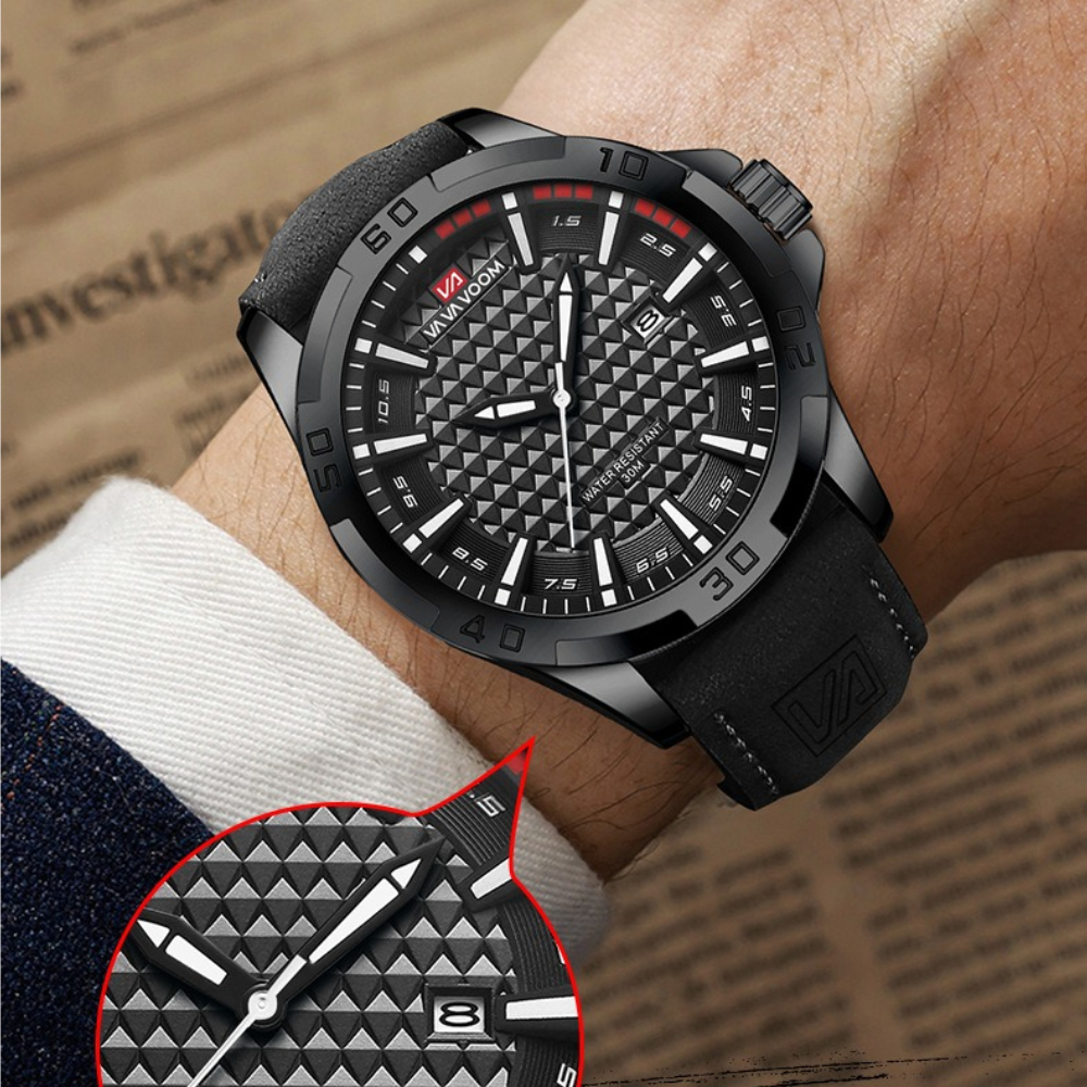 VAVAVOOM 2581 Large Dial Conce - Smartwatch Premium Watches For Men 评论和价格