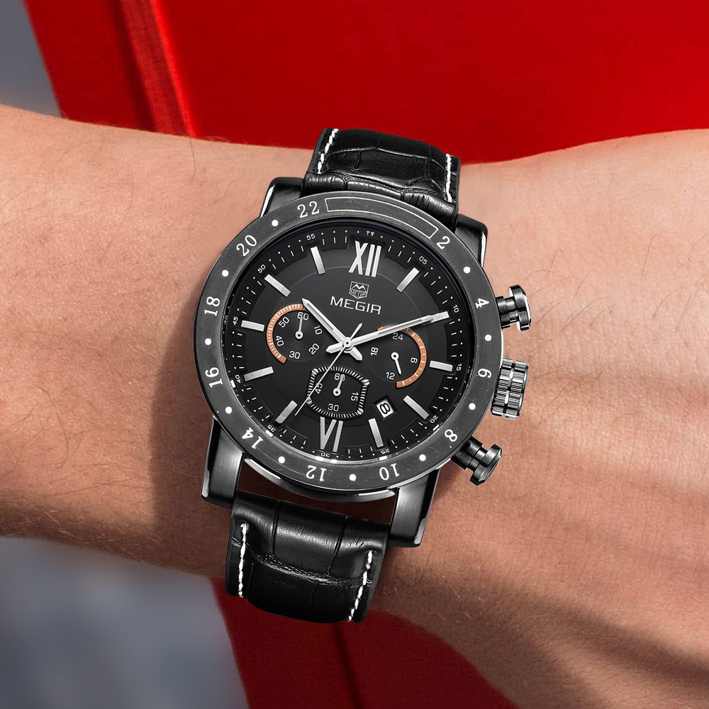 MEGIR Stainless Steel Casual W - Watches Not Smartwatch 评论和价格