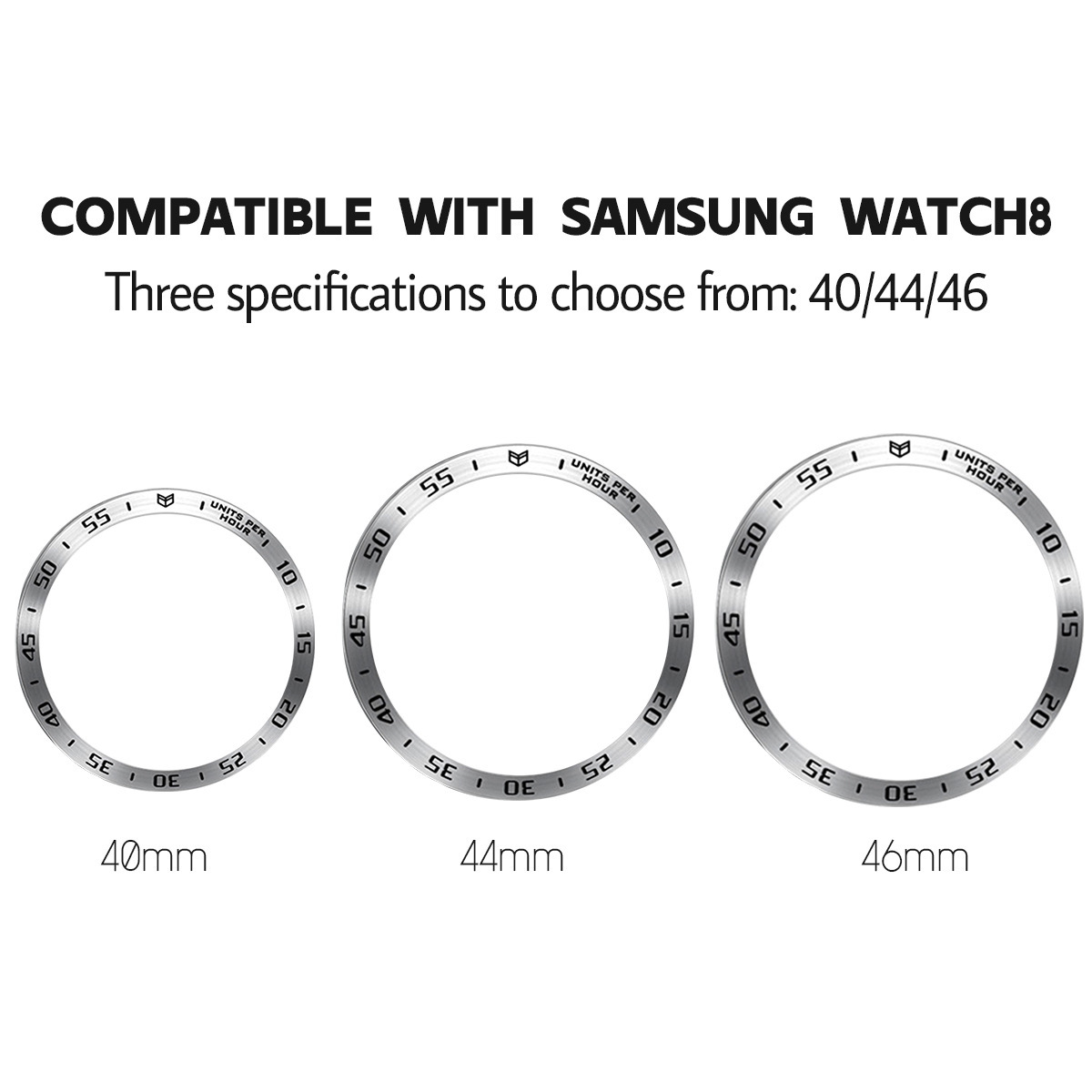 Metal Bezel Ring for Samsung G - Watch Bezel Insert 评论和价格