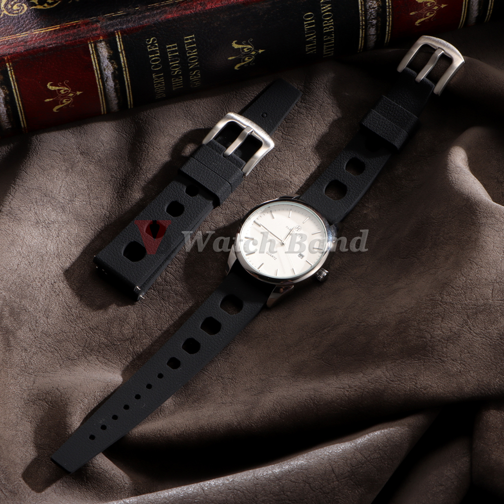 Tropical Rubber Strap for Oris - Citizen Watches Smartwatch 评论和价格