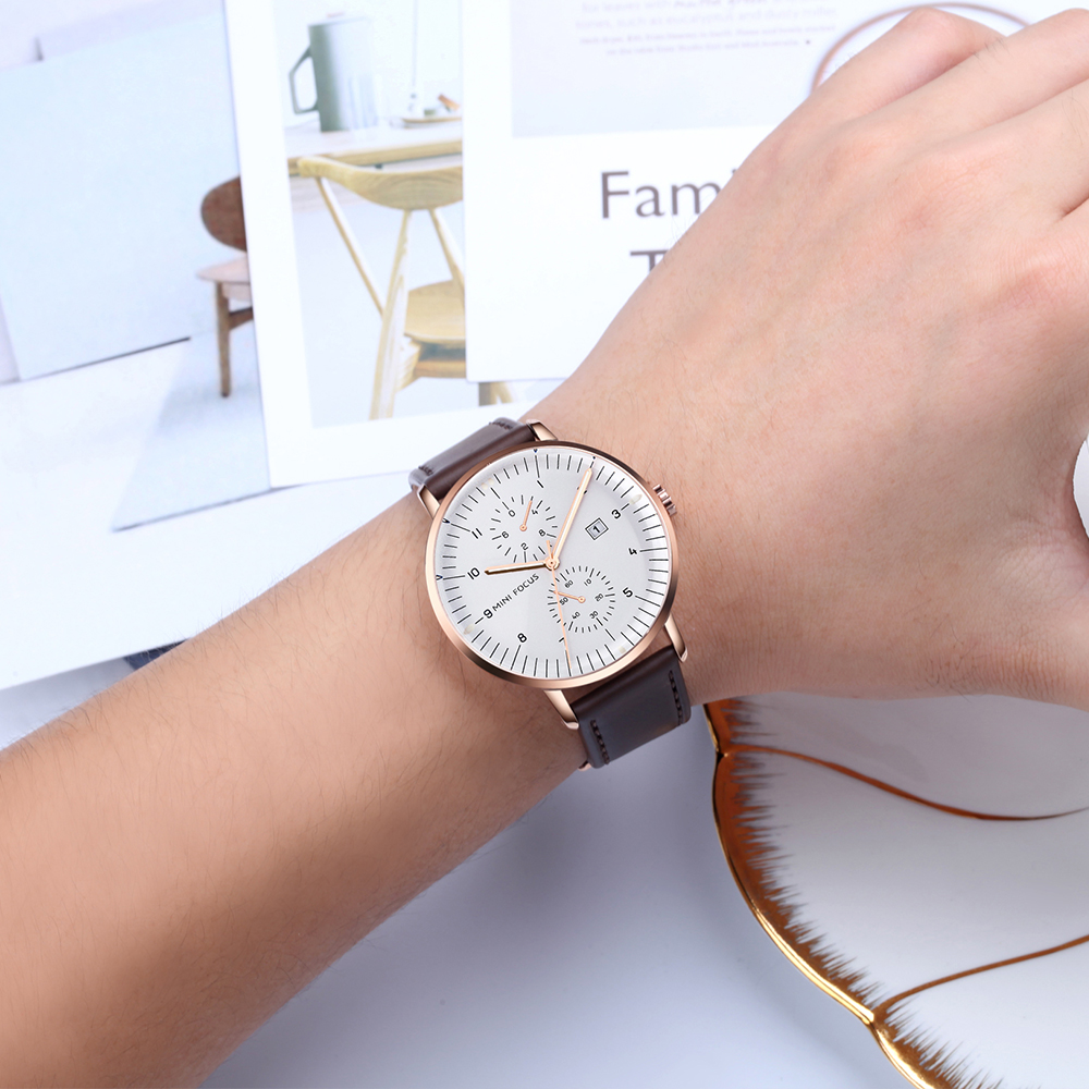 MINI FOCUS Chronograph Watch B - Smartwatch Watches Brands For Men 评论和价格