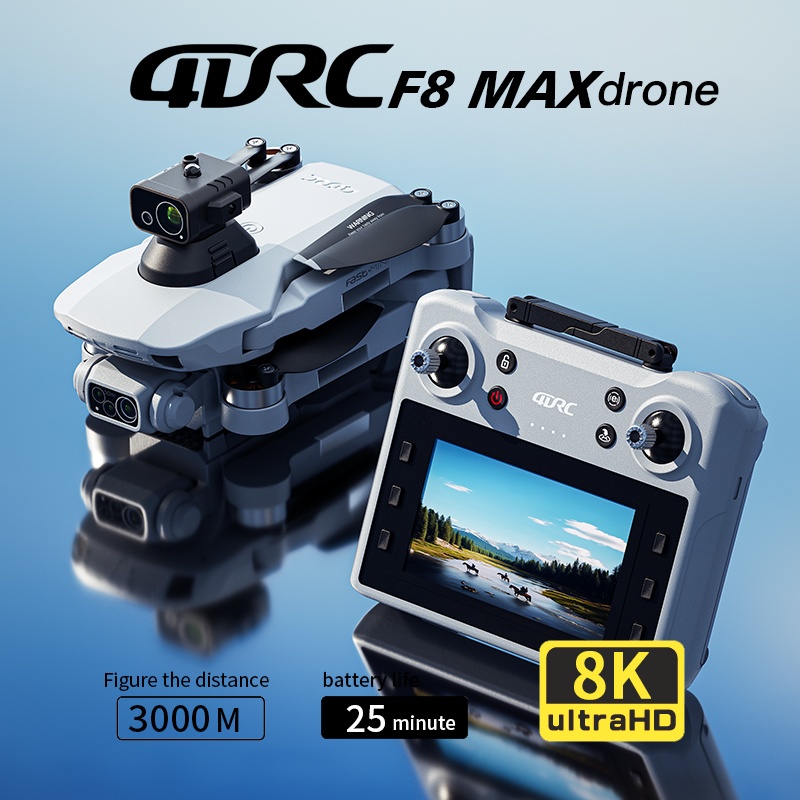 New F8 PRO MAX GPS Drone with  - Hybrid Smartwatch 评论和价格
