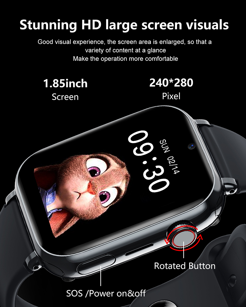 4G Smart Watch Kids LBS Locati - Smartwatch Watches Gift For Boys With Gps 评论和价格
