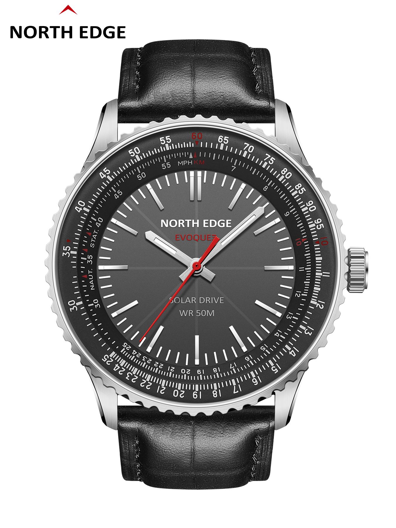 NORTH EDGE EVOQUE 3 Pilot Seri - Solar Powered Watch 评论和价格