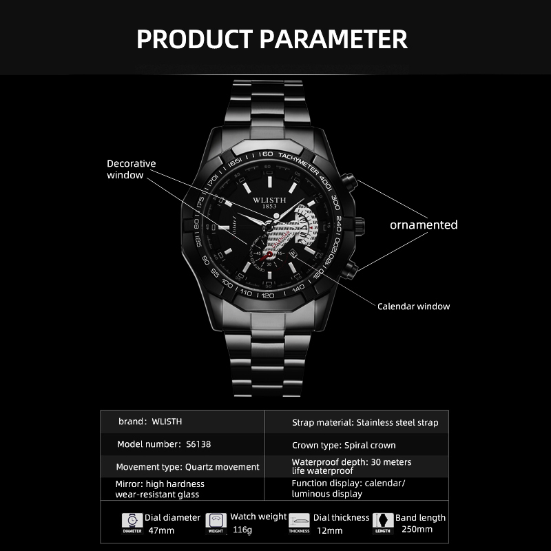 Luxury Brand Man Watch Waterpr - Smartwatch Watches Brands For Men 评论和价格
