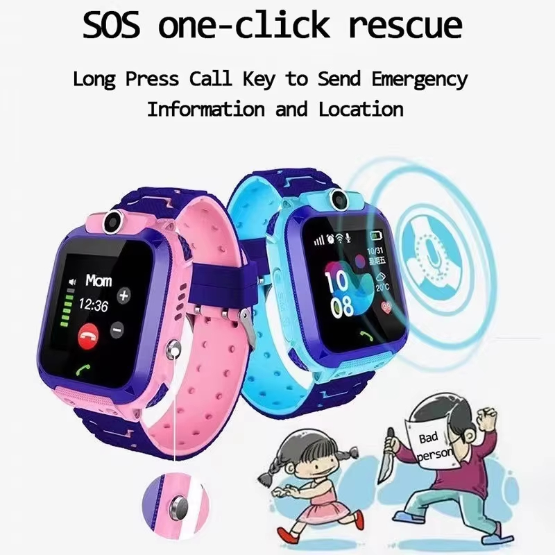 Lenovo Q12 Children's Smart Wa - Smartwatch Watches Gift For Boys With Gps 评论和价格