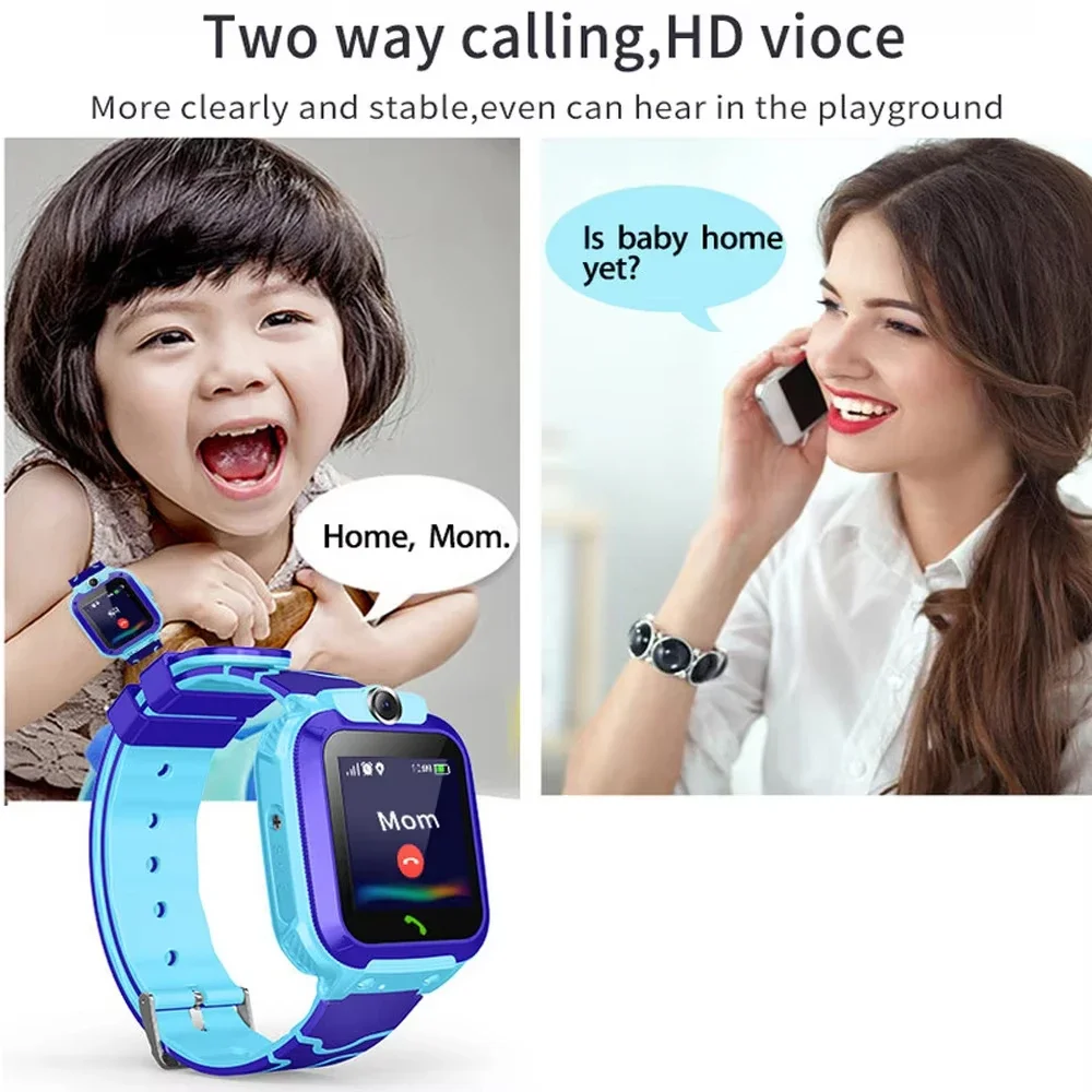 Lenovo Q12 Children's Smart Wa - Smartwatch Watches Gift For Boys With Gps 评论和价格