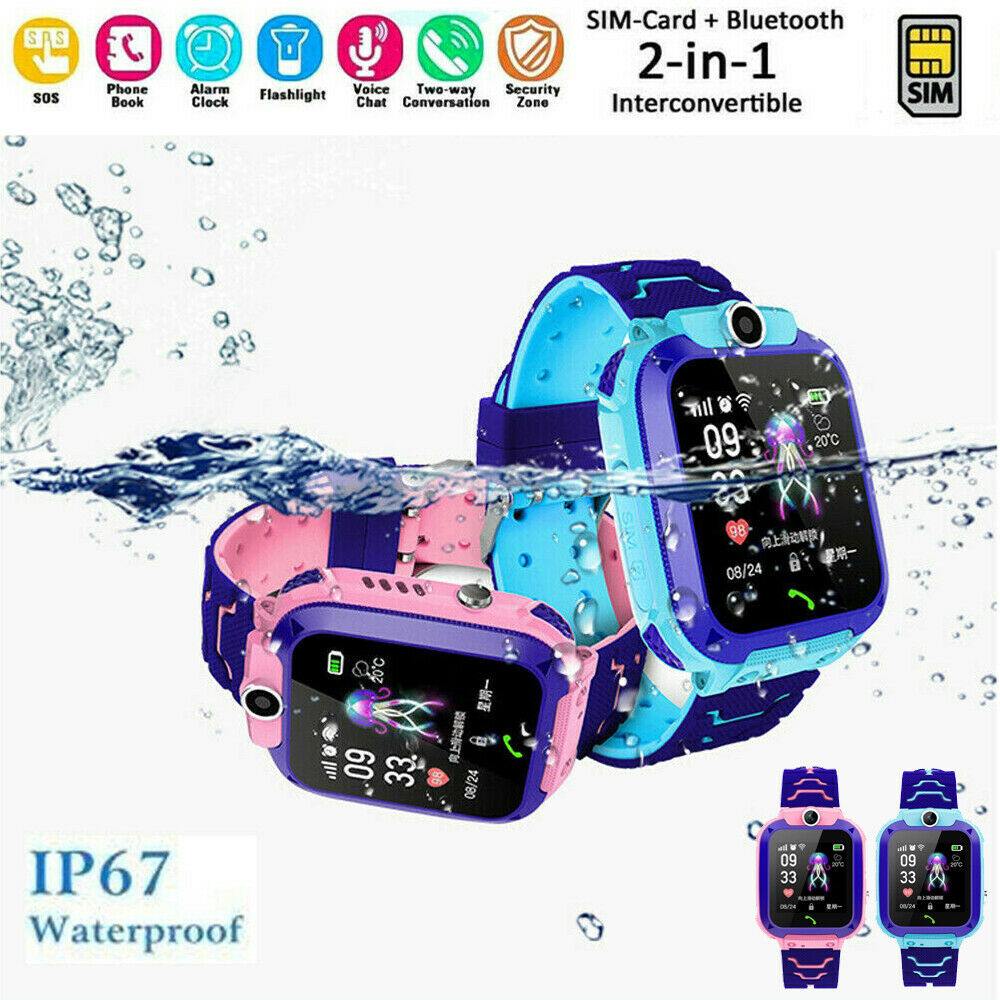 Q12 Kids Smart Watch 2G SOS Ca - Smartwatch Watches Girls 评论和价格