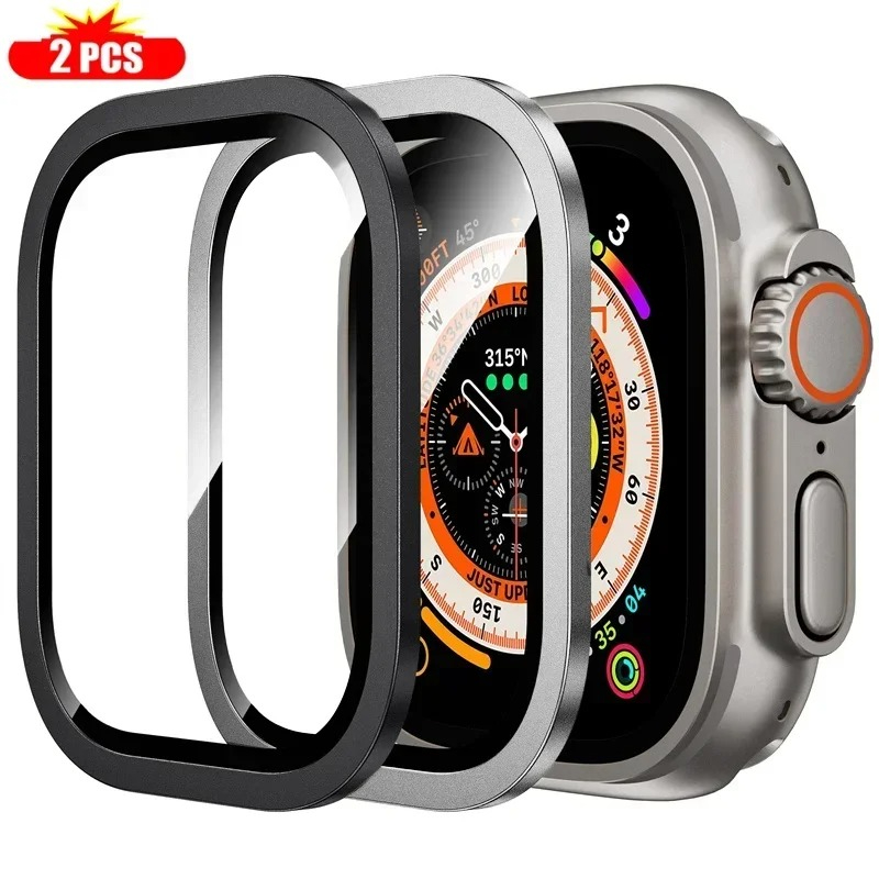 2PCS Tempered Glass for Apple  - Smartwatch Watches Gift For Men 评论和价格