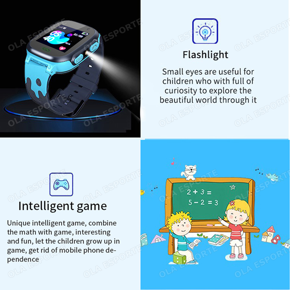 2025 New Kids Smart Watch Chil - Smartwatch Watches Gift For Boys With Gps 评论和价格