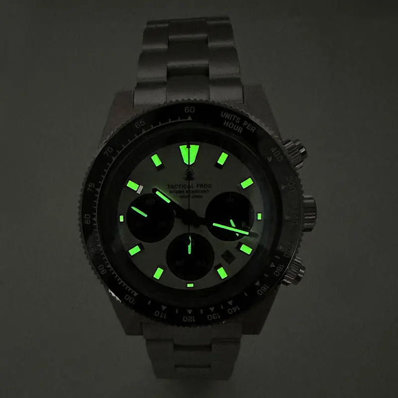 Tactical Frog 41mm Men's Chron - Solar Powered Watch 评论和价格
