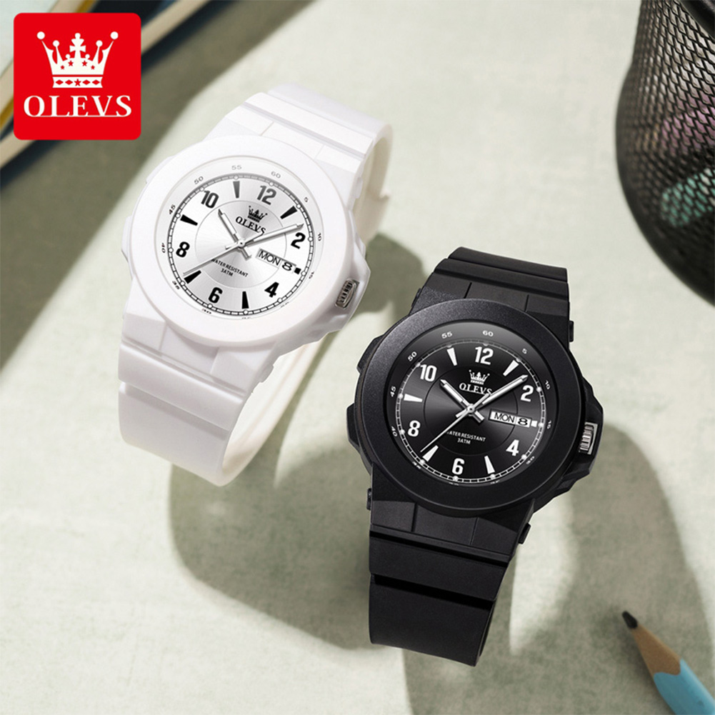OLEVS 5681 Student Watch Origi - Smartwatch Watches Gift For Men 评论和价格