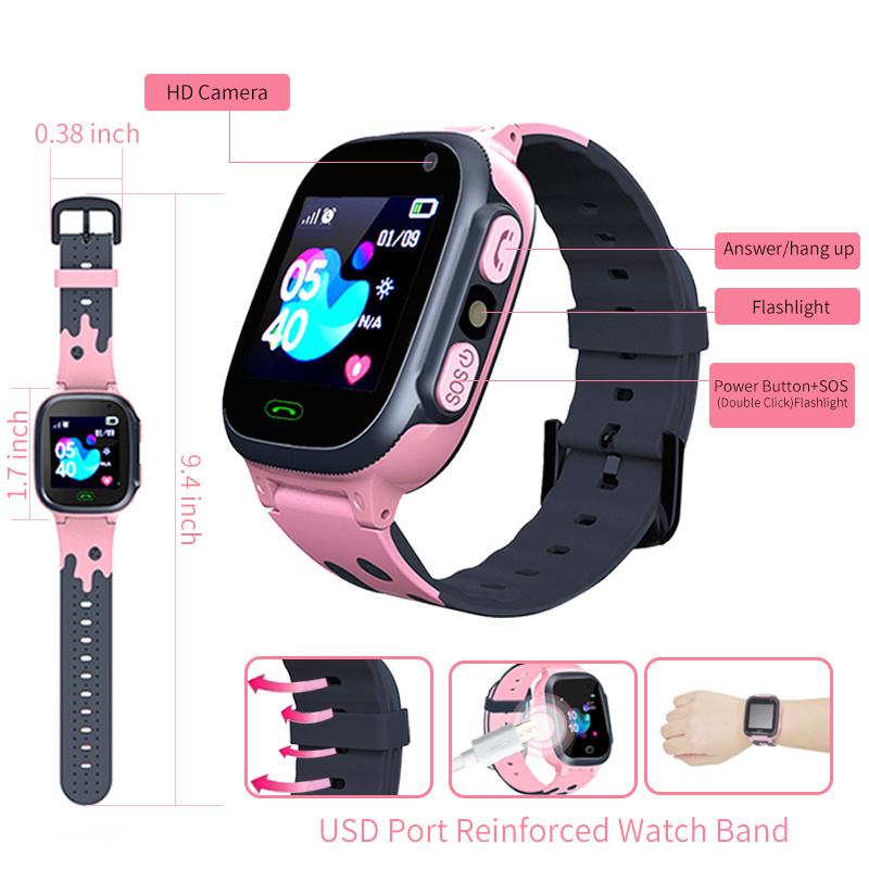 Kids Smart Watch Waterproof Sm - Smartwatch Digital Watches For Boys 评论和价格