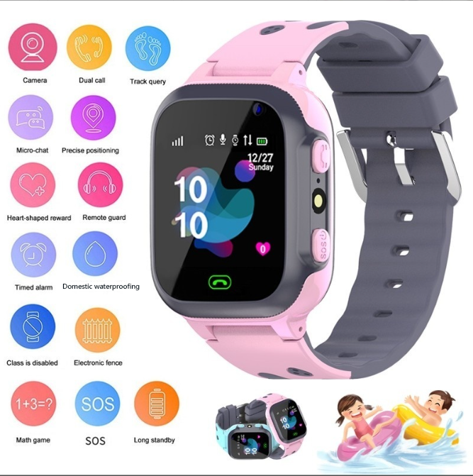Kids Smart Watch Waterproof Sm - Smartwatch Digital Watches For Boys 评论和价格