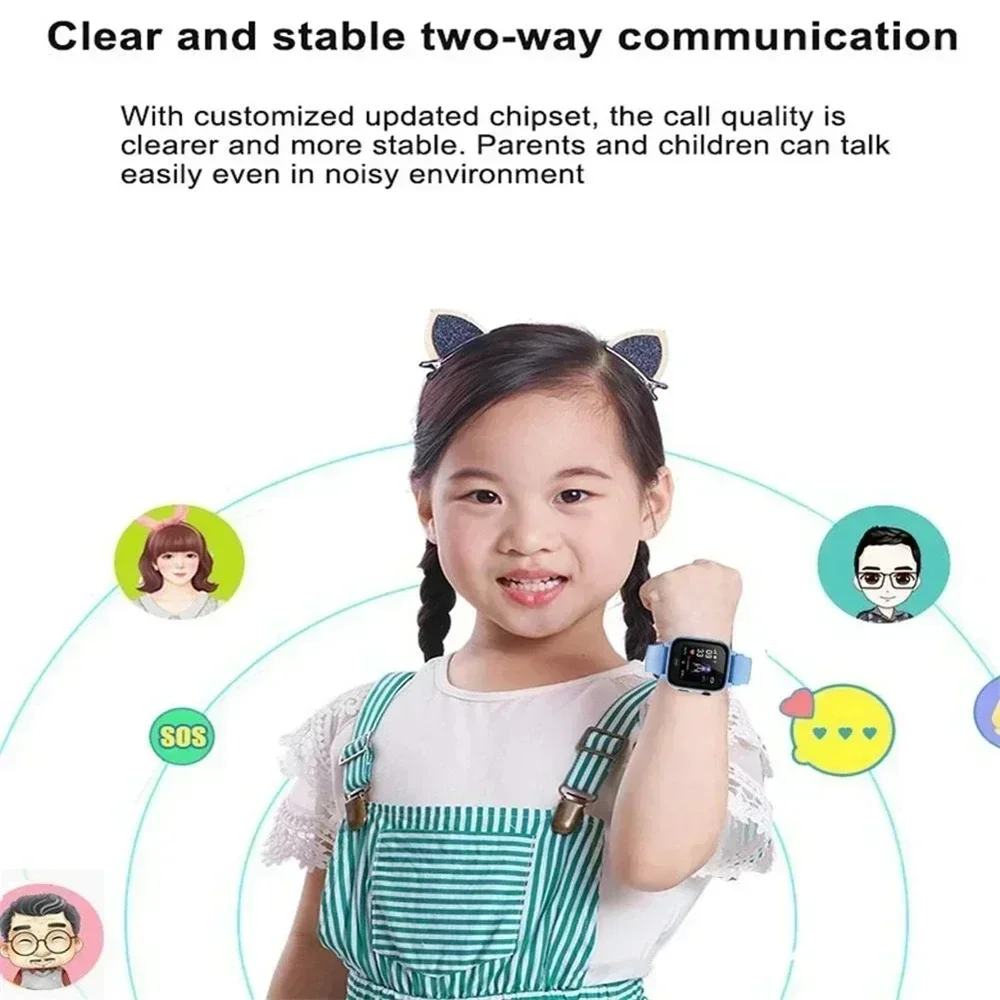 Lenovo Kids Smart Watch SOS Wi - Smartwatch Watches Gift For Boys With Gps 评论和价格