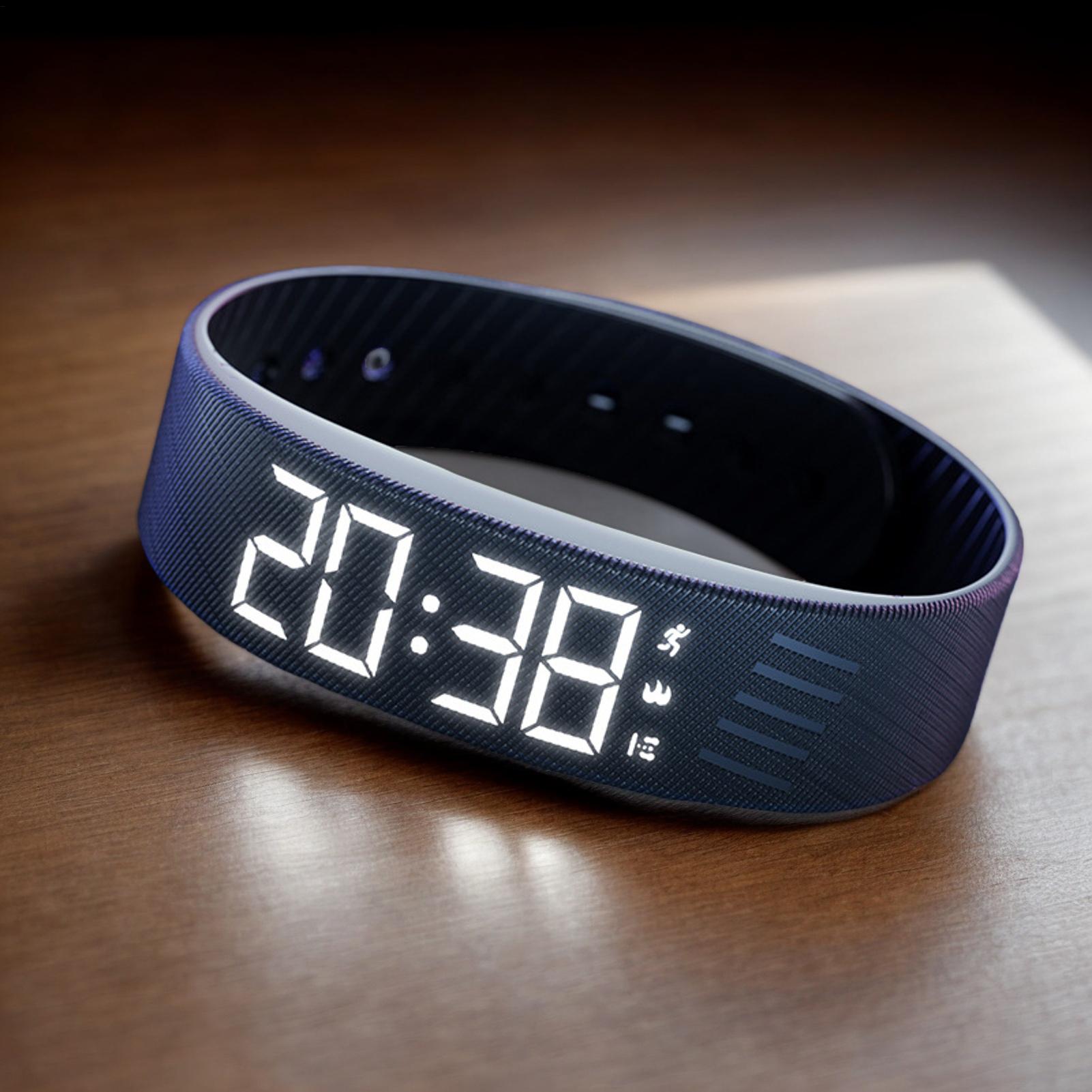Alarm Watch Digital Watch with - Smartwatch Sports Watches For Men 评论和价格