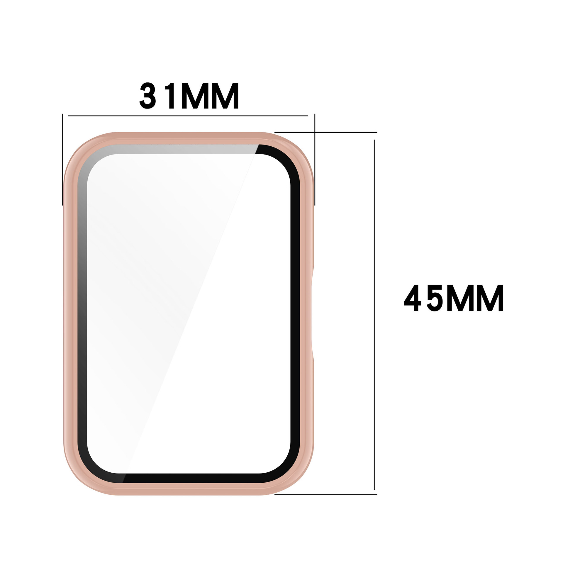Glass+Case For Samsung Galaxy  - Smartwatch Watches Price 评论和价格