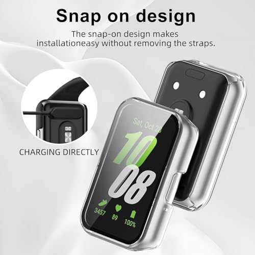 Glass+Case For Samsung Galaxy  - Smartwatch Watches Price 评论和价格