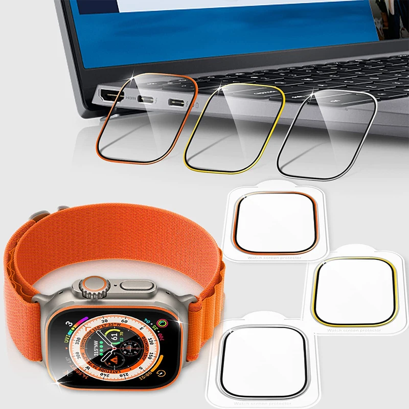 Tempered Glass for Apple Watch - Smartwatch Watches Gift For Men 评论和价格