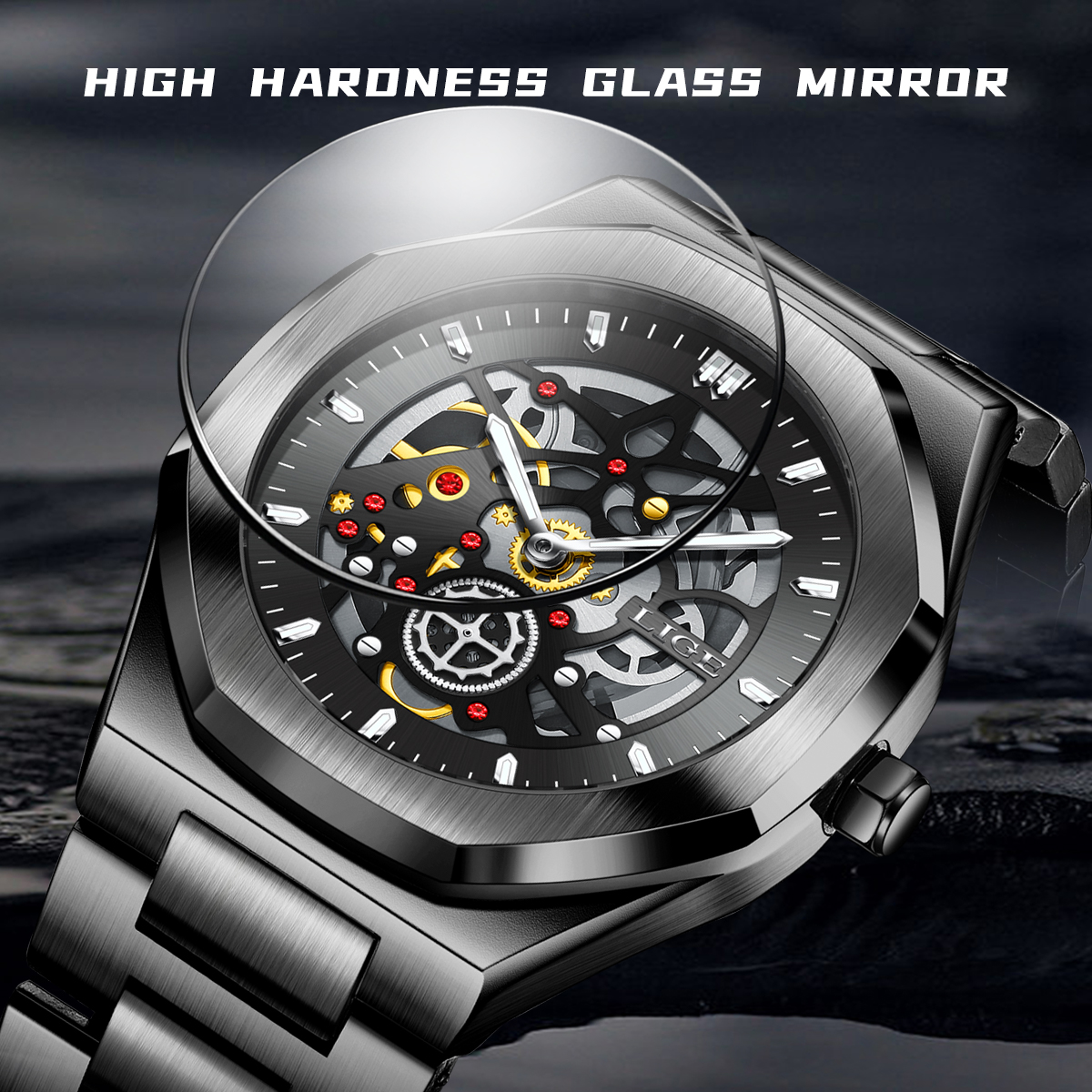 LIGE Fashion Mens Watches Top  - Smartwatch Watches Brands For Men 评论和价格