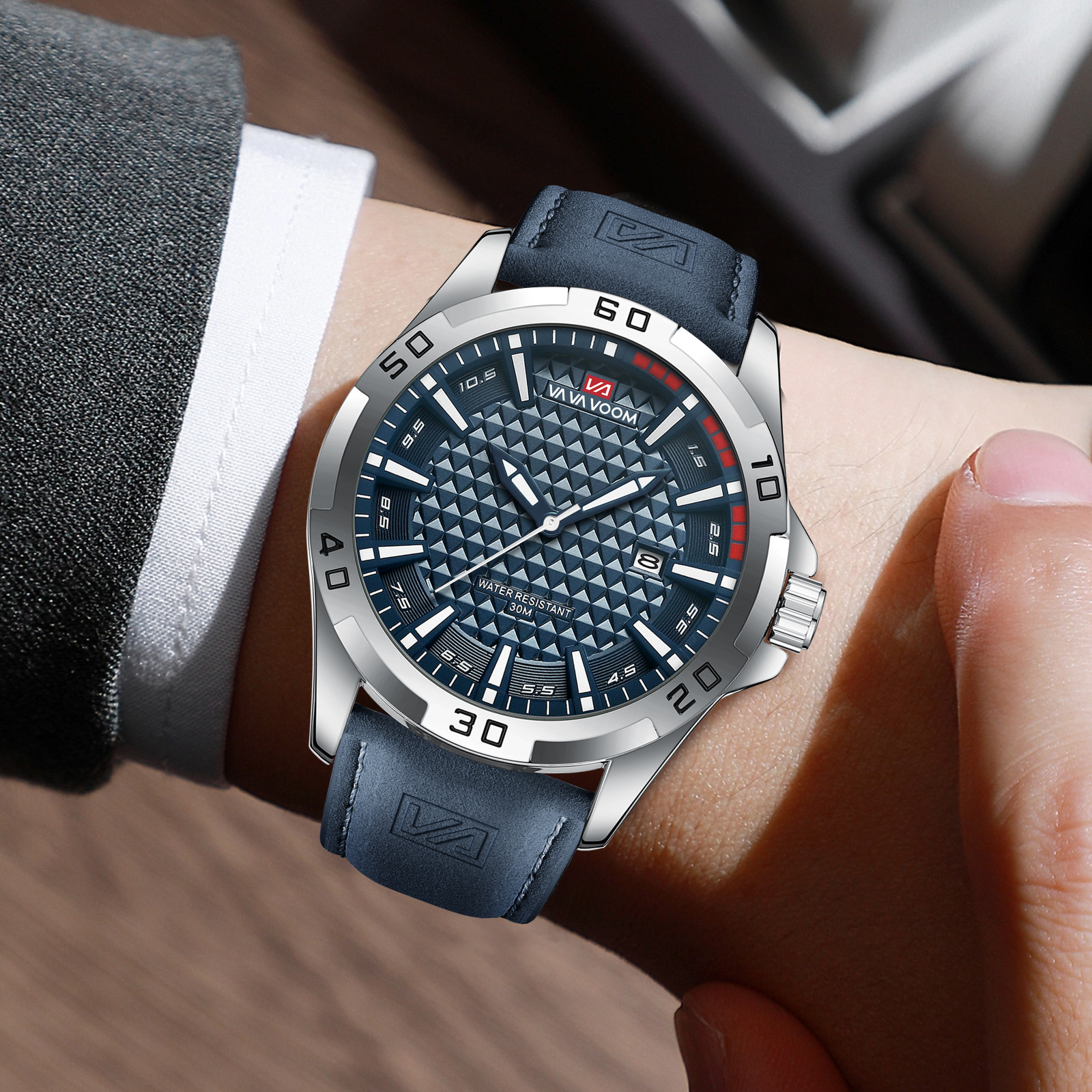 VAVAVOOM 2581 New Large Dial W - Smartwatch Premium Watches For Men 评论和价格