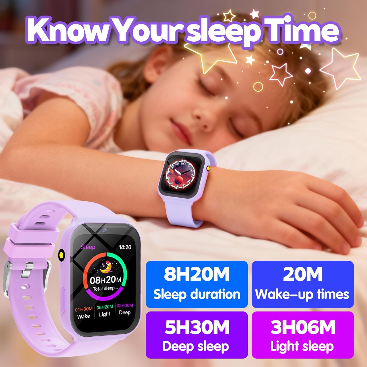 Kids Smart Watch with 18 Games - Smartwatch Digital Watches For Kid Boy With Alarm 评论和价格