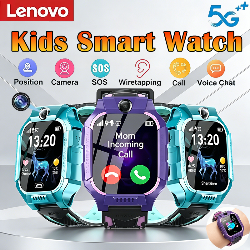 Lenovo 2026 New 5G Waterproof  - Smartwatch Watches Gift For Boys With Gps 评论和价格