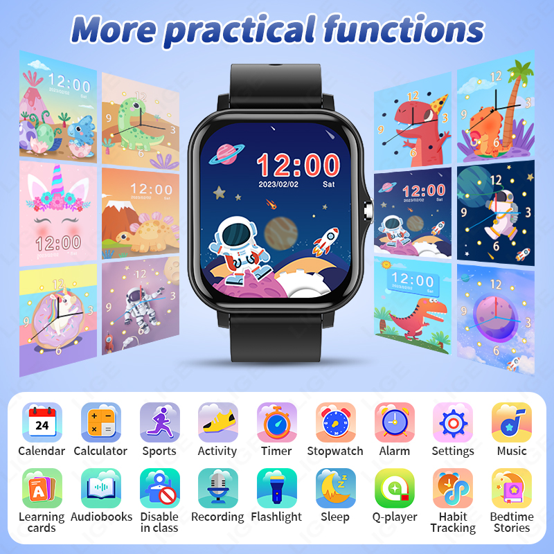 LIGE 2025 Audiobook Children S - Smartwatch Digital Watches For Boys 评论和价格