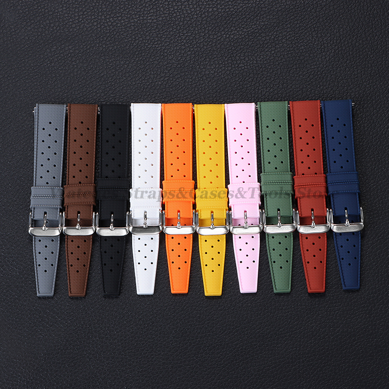 Tropical Silicone Watch Band Q - Citizen Watches Smartwatch 评论和价格